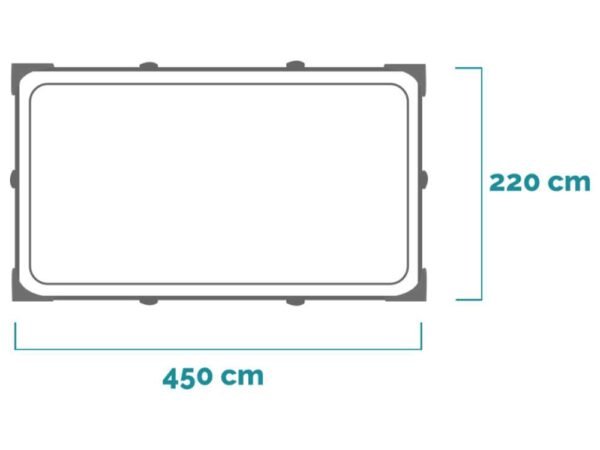 Piscina Intex con marco rectangular 28273NP