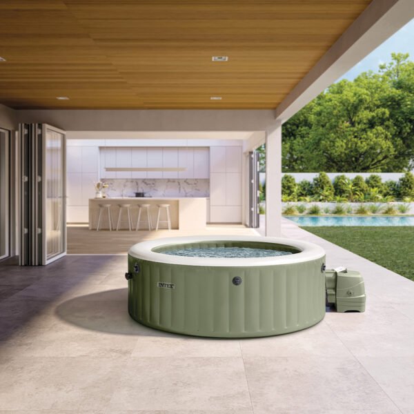 28426np-spa-gonflable-olive-4-places Spa hinchable Olive para 4 personas